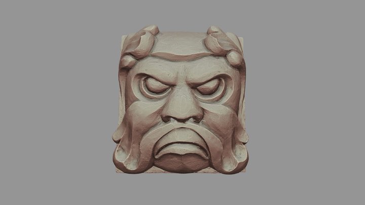 Maskeron 1 / Mascaron 1 3D Model