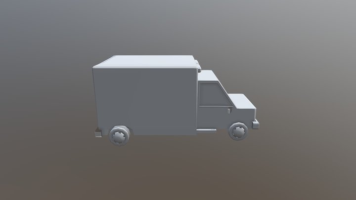 Ambulance V2 3D Model