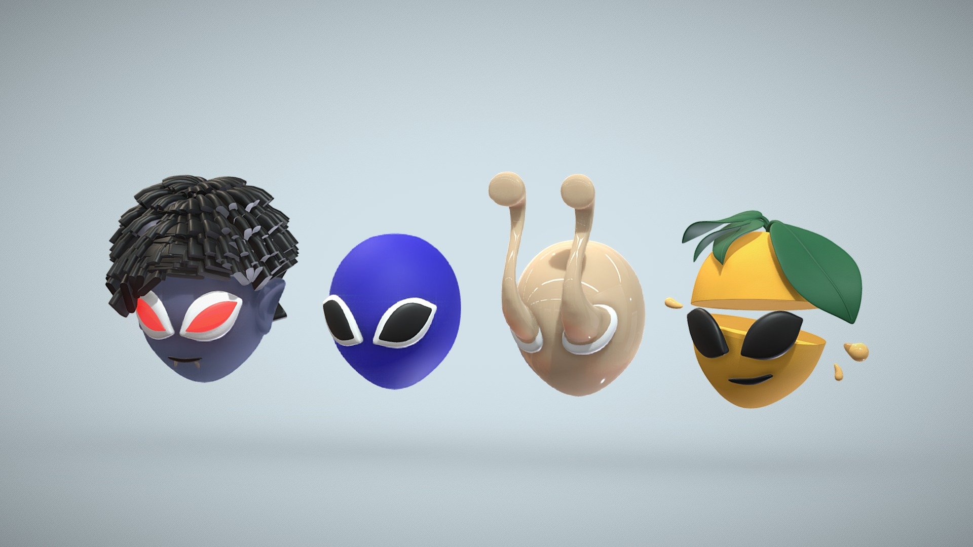 Soaring Heads - Buy Royalty Free 3D model by tkkjee [defe836 ...