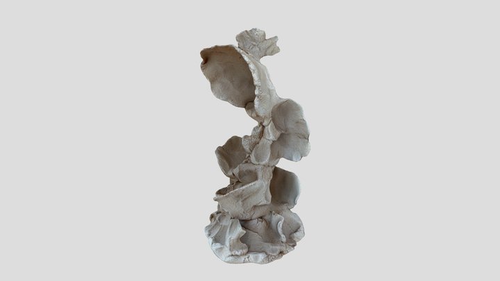 Abstract sculpture by Luci Dilkus 3D Model
