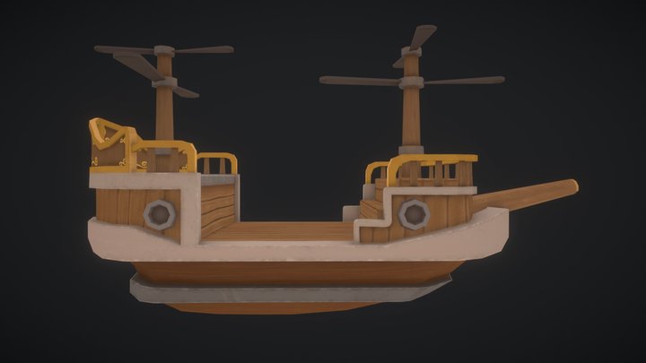 Airship 3D Model
