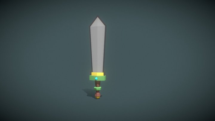 Sword Finished 3D Model