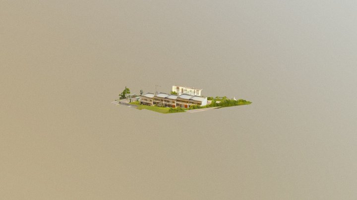 Appartement Nancy Simplified 3d Mesh 3D Model