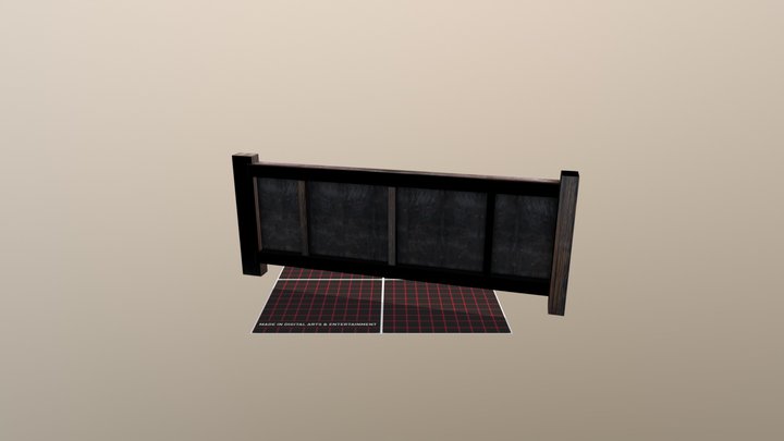 Prop_Fence 3D Model