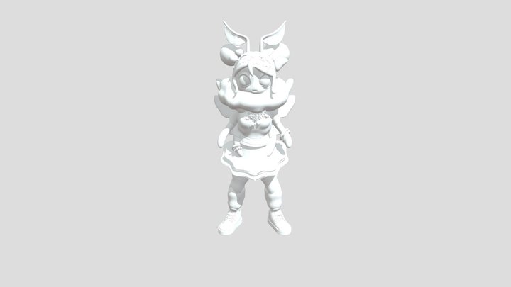 KEI MOTH MODELO FINAL MARIA BAEZ 3D Model