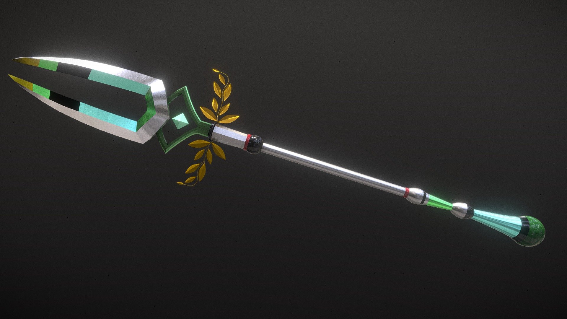 Varatha The Eternal Spear - Download Free 3D model by Sm1yle [df04ef4 ...