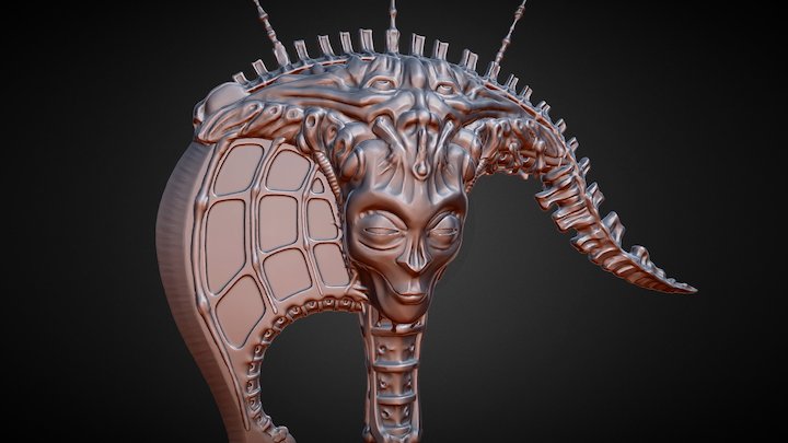 Stylized axe model 4 contest 3D Model