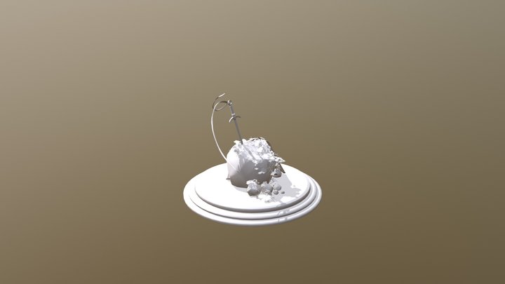 Sword N Stone 3D Model