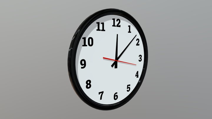 Clock – Modello 3D gratuito STL