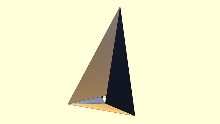 Császár polyhedron 3D Model
