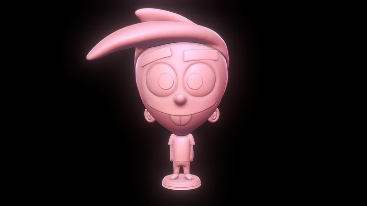 Timmy Turner - The Fairly OddParents 3D print 3D Model