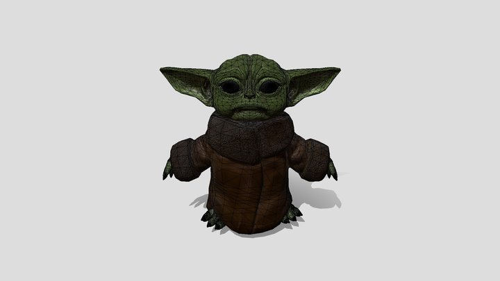 grogu 3D Model