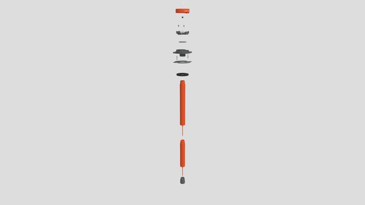 Duct Sensor 3D Model