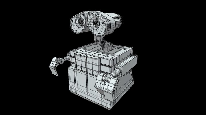 WALL-E 3D Model