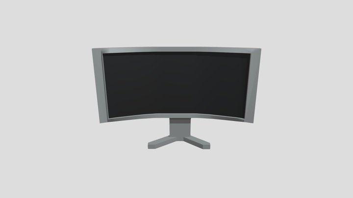 Monitor 3D Model