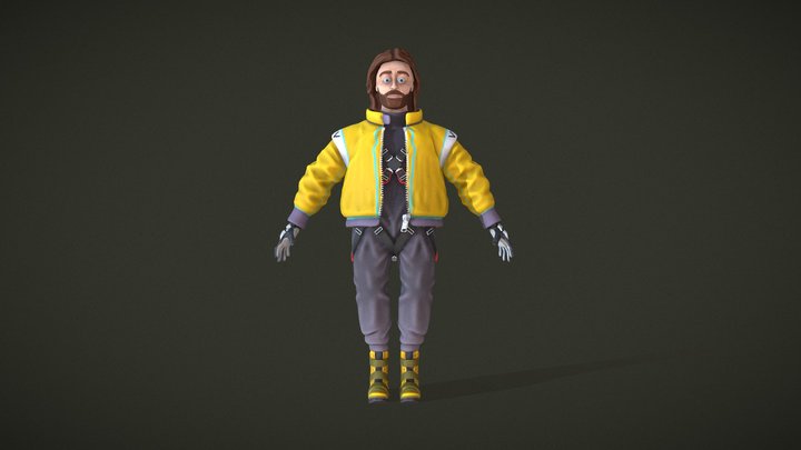 Kazue Char 3D Model