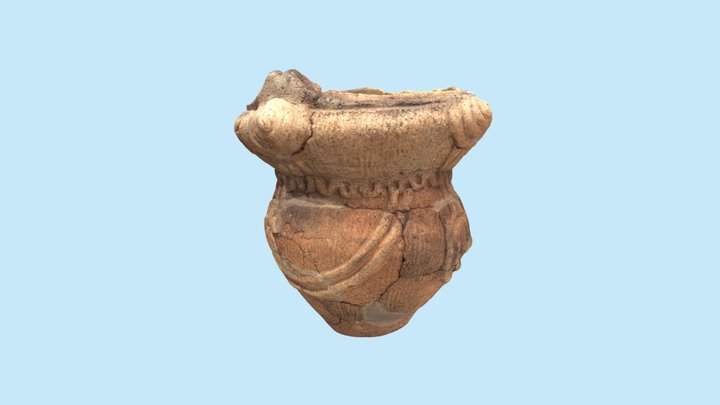 縄文土器（中期・第X群） 3D Model