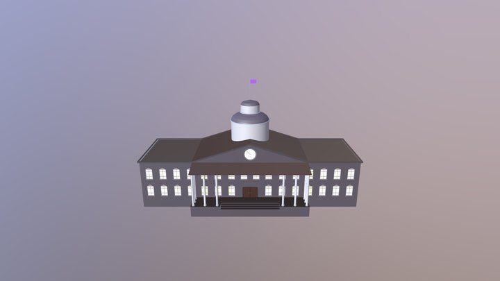 Town hall 3D Model