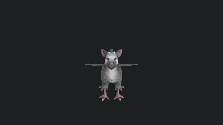 WIP - Trico - The Last Guardian 3D Model