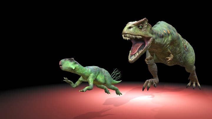 Yangchuanosaurus 永川龍 3D Model