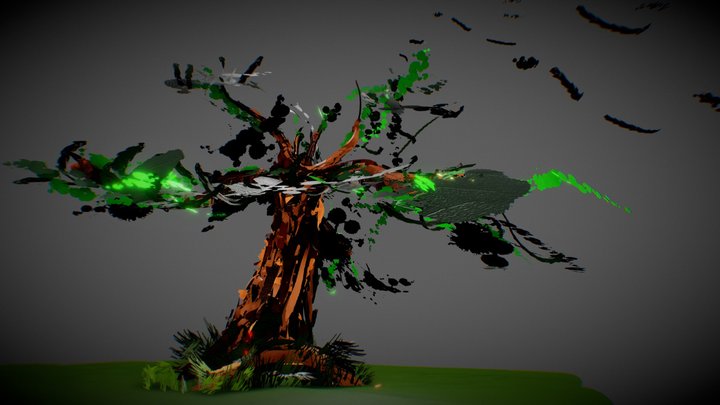 Tree  Tilt Brush 3D Model