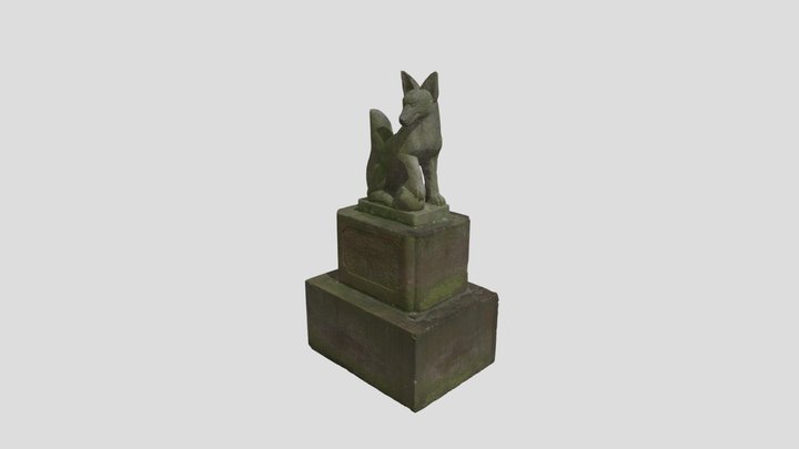 Japanese Statue (01) - 3D scan Quixel Megascans 3D Model