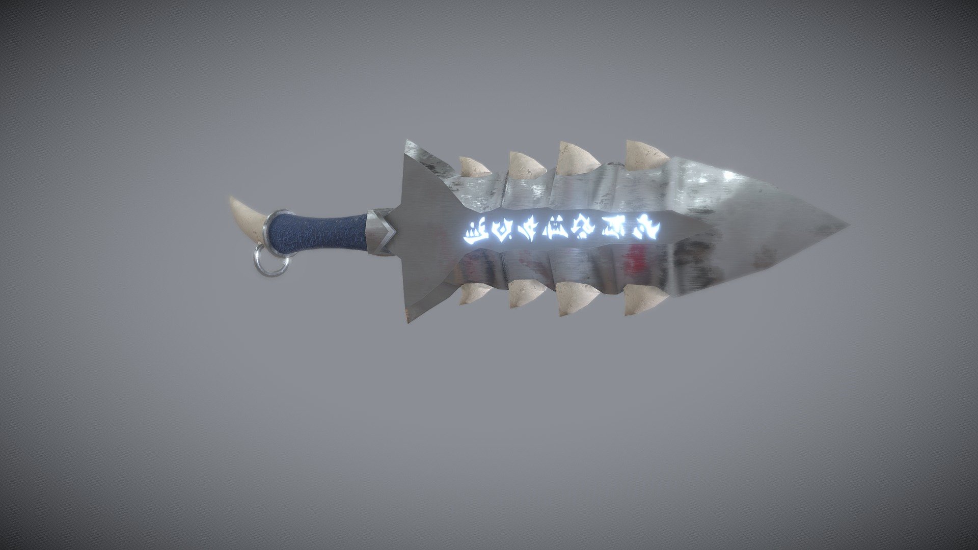 Dague runique - Runic dagger