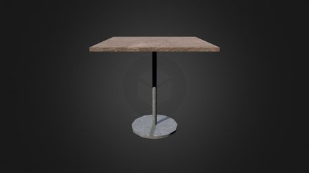 3D_Prop_Table 3D Model