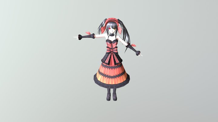 Date A Live - Kurumi 3D Model