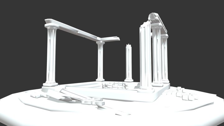 Ruinas Griegas 3D Model