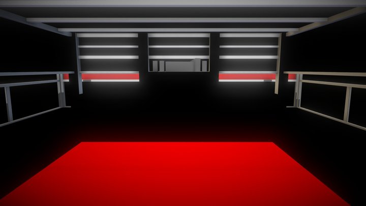 Nightclub stage 3D Model