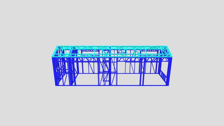 Hangan 9.5m X 2.8m 3D Model