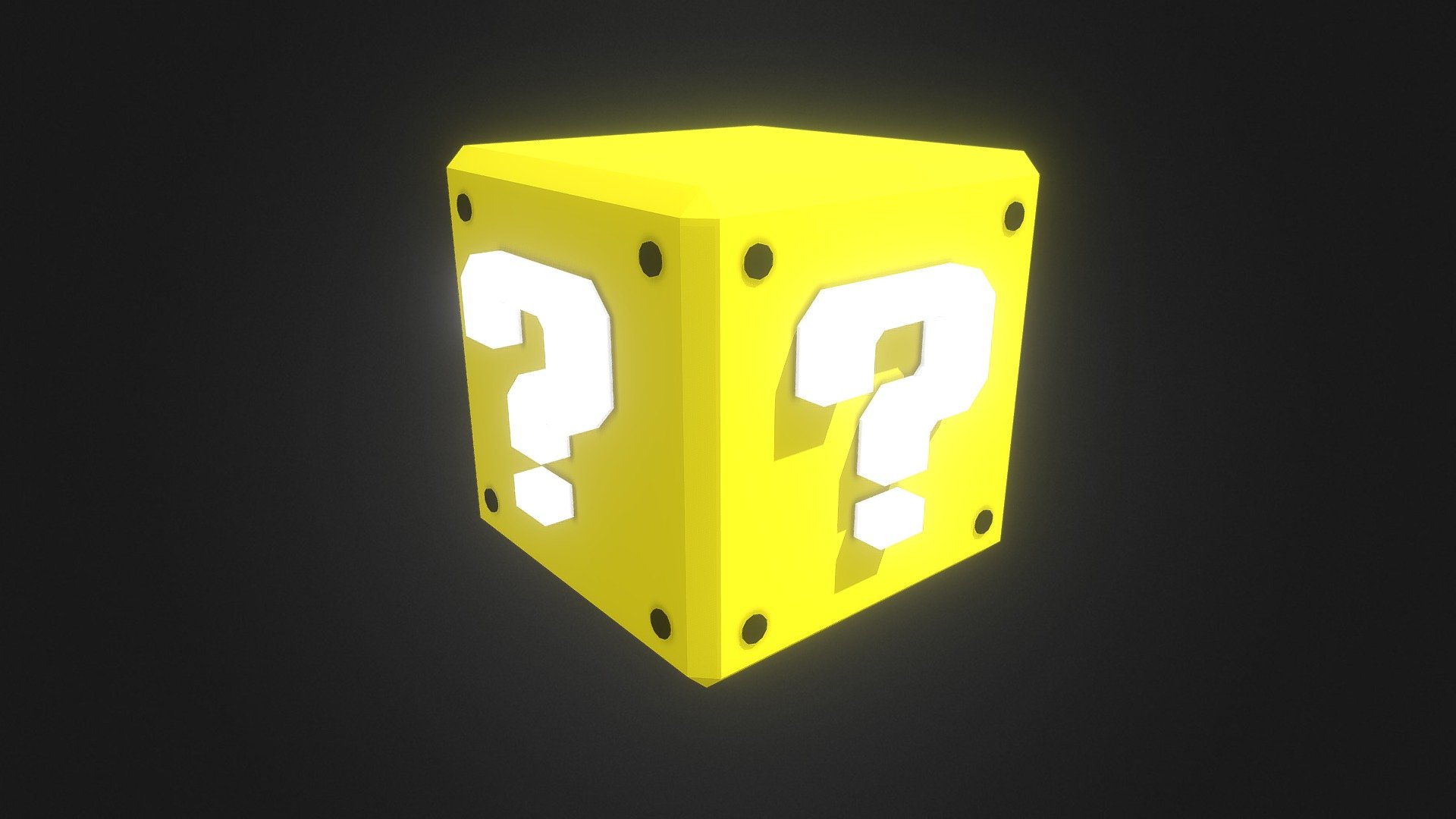 Mario Mystery Block - Download Free 3D model by Daniel.Riches [df12046 ...