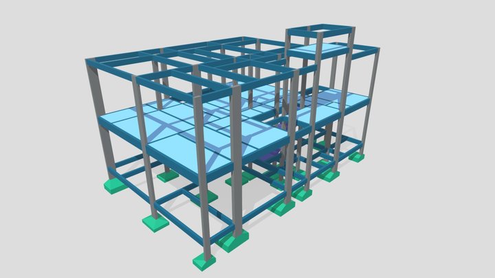 Estrutura 37.25 3D Model