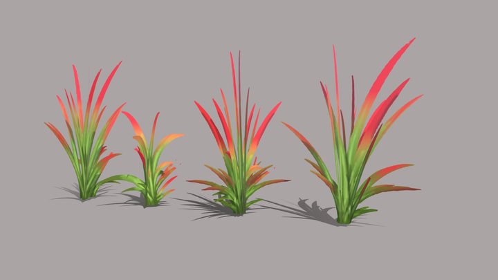 grass variant 1 3D Model