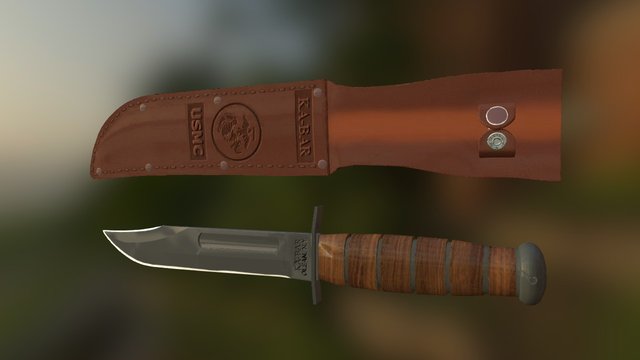 Marine Pouch 3D Model