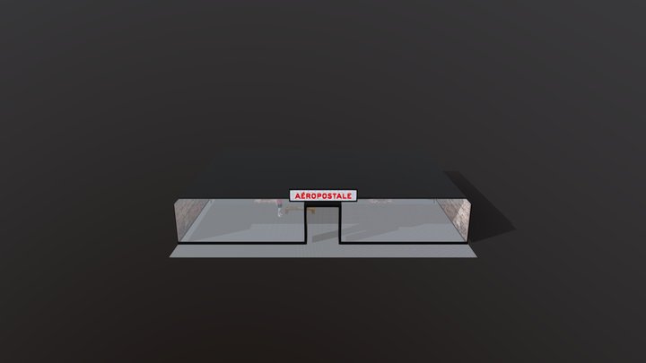 Aeropostale Store 3D Model