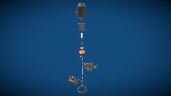 KPVS_Explode 3D Model