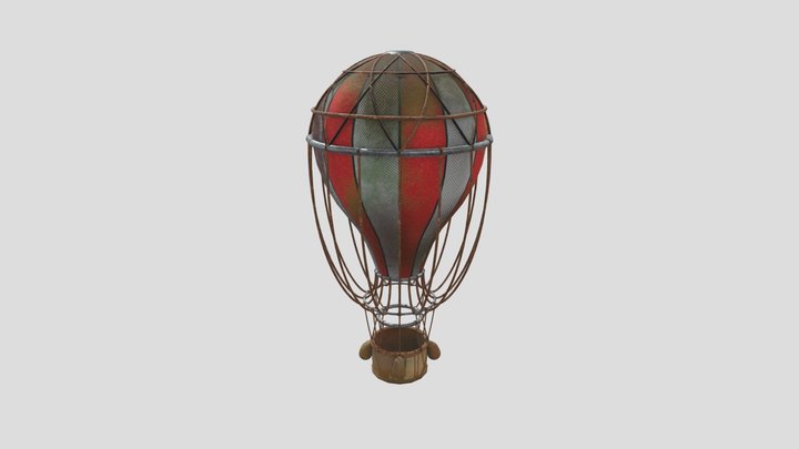 Murder Hot Air Balloon 3D Model