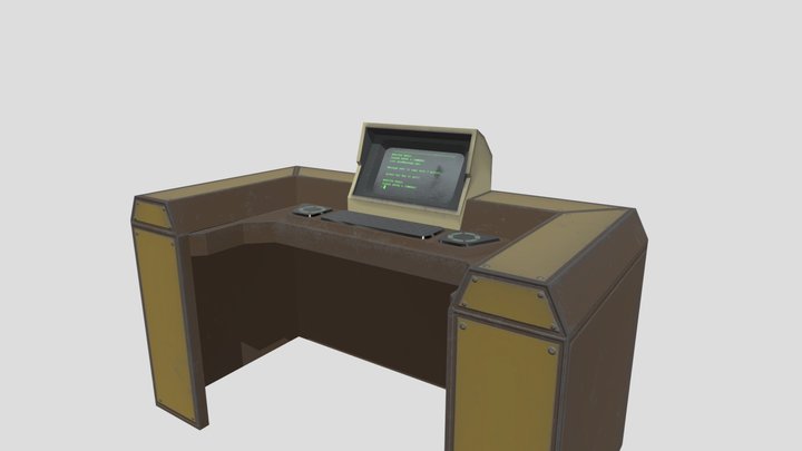 Computer 3D Model