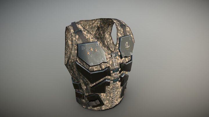 Tactic vest 3D Model