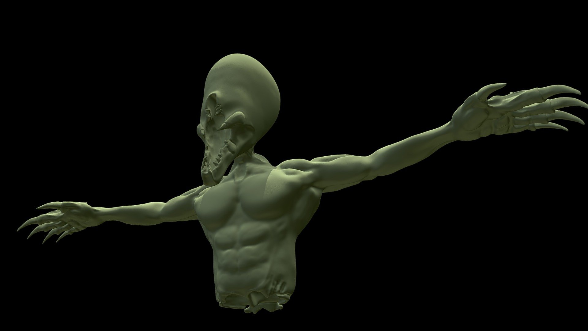 Zombie/Undead | Sculpt | Only Quads, Subd Ready - Download Free 3D ...