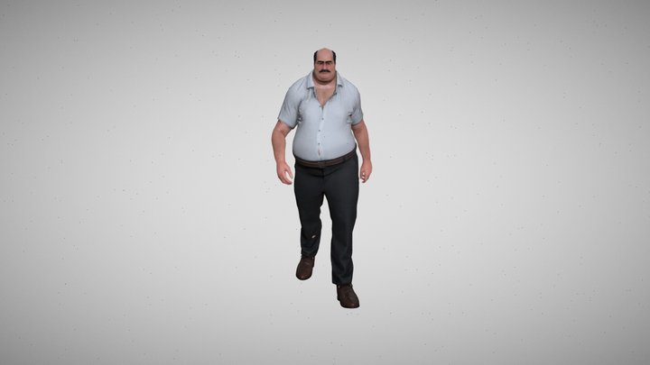 Osman abi - 3D character model 3D Model