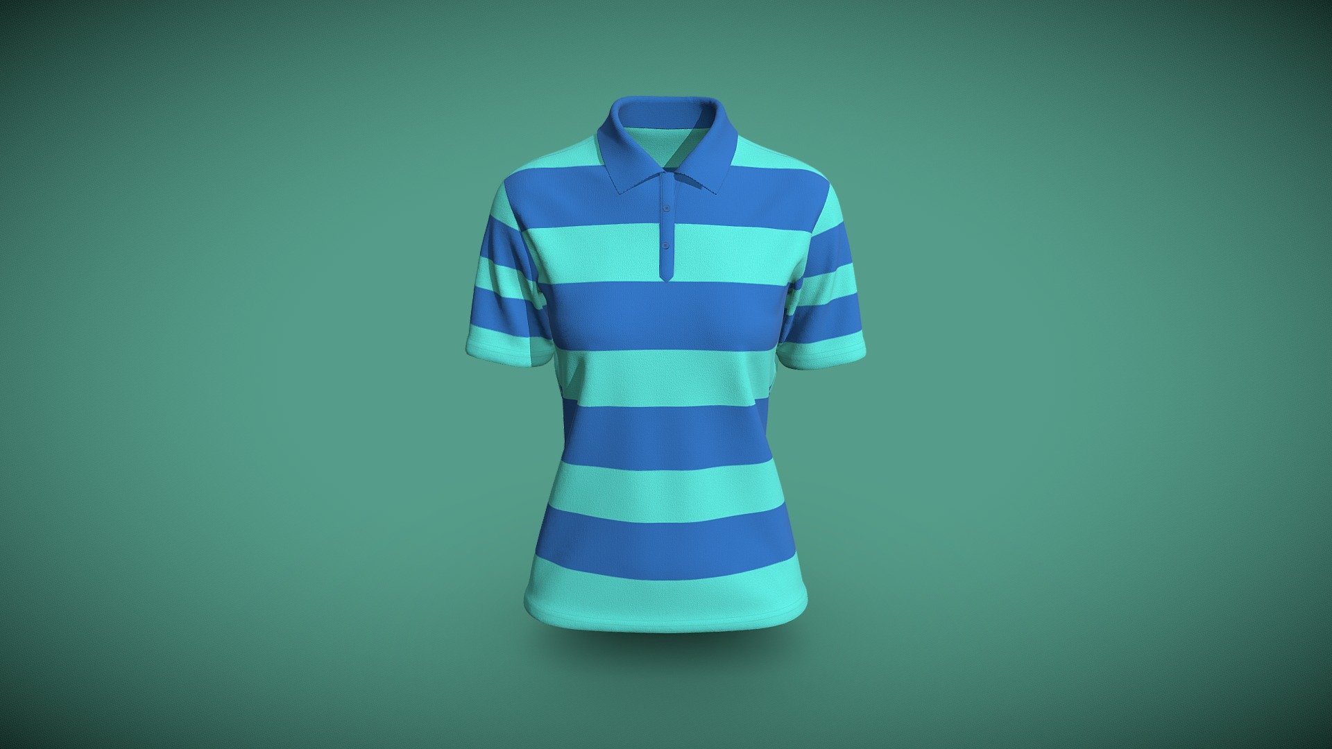 New Polo Design For Women - Buy Royalty Free 3D model by Digital ...