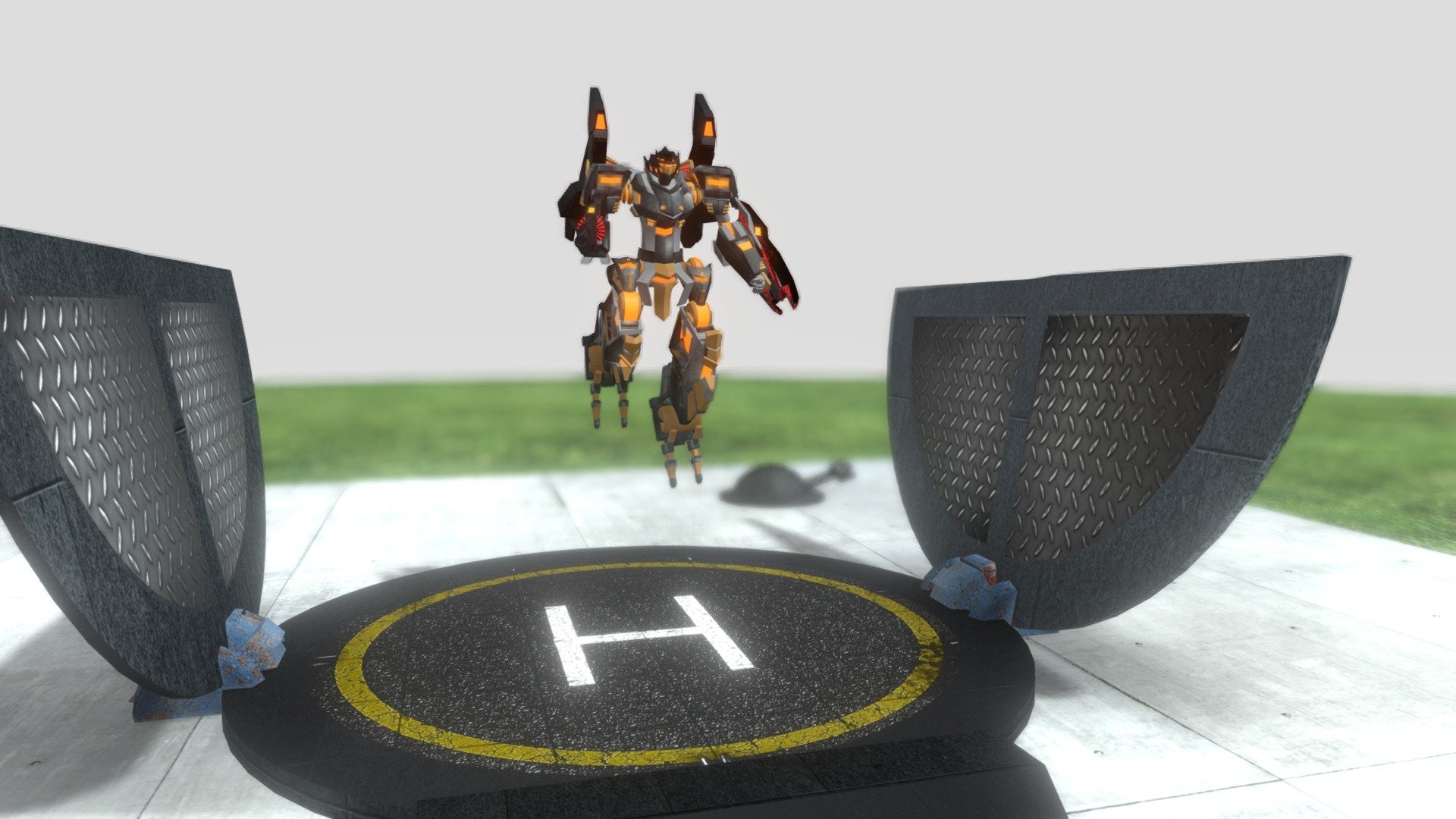 Bunker Sketchfab Ready