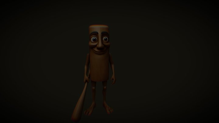 tung-tung-tung-sahur 3D Model