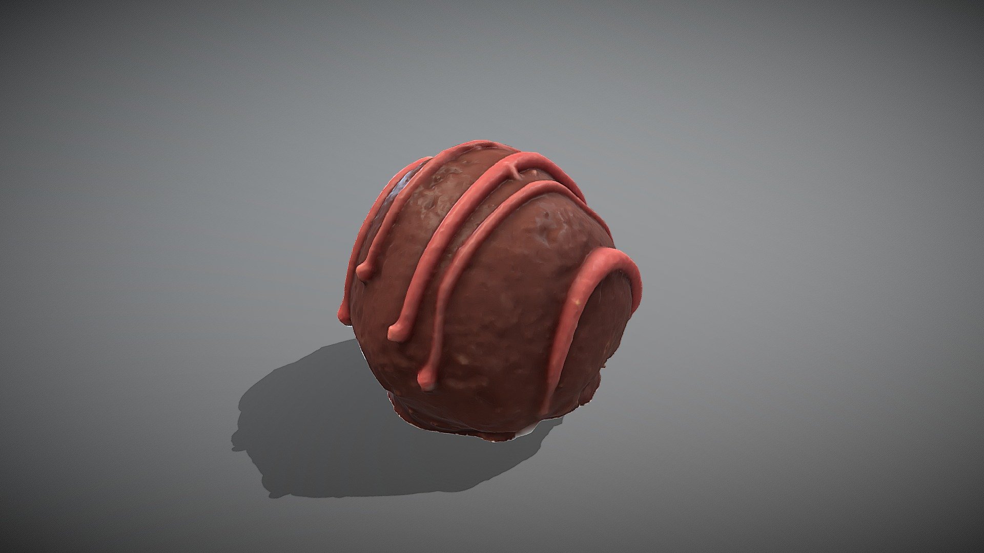 Strawberry Truffle - Download Free 3D model by NosorArt [df1fa35 ...