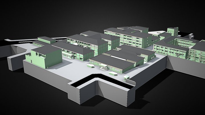 Unoeste Campus 1 3D Model