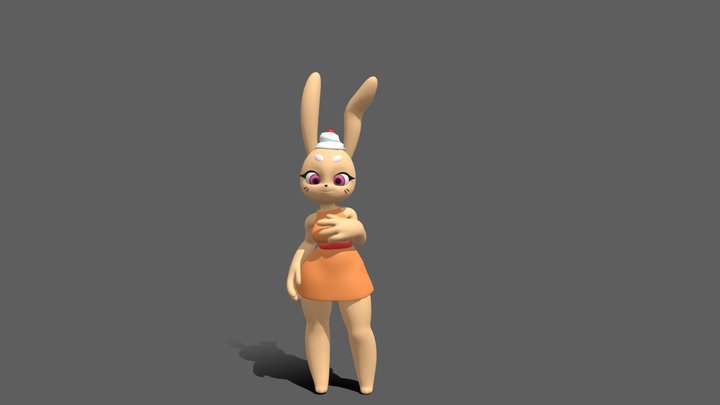 Keki 3D Model