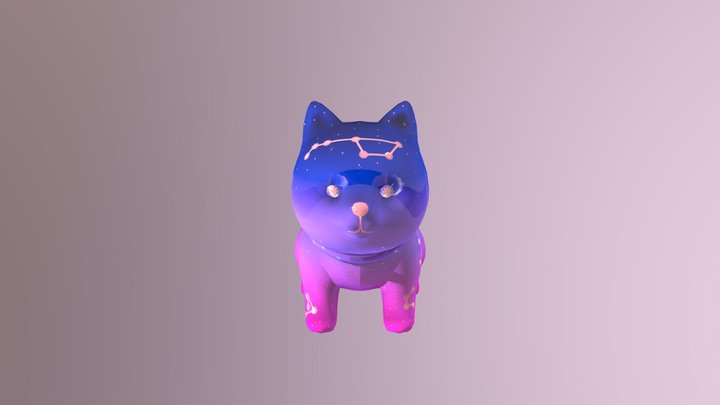 Constellation Shiba 3D Model